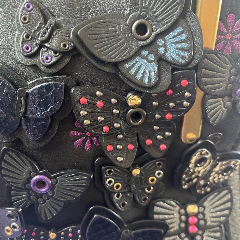 Coach Butterfly Discontinued Style. Used a handful of times. Good condition - Picture 3 of 8